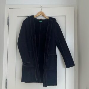 United Colors of Benetton Long Sherpa Coat